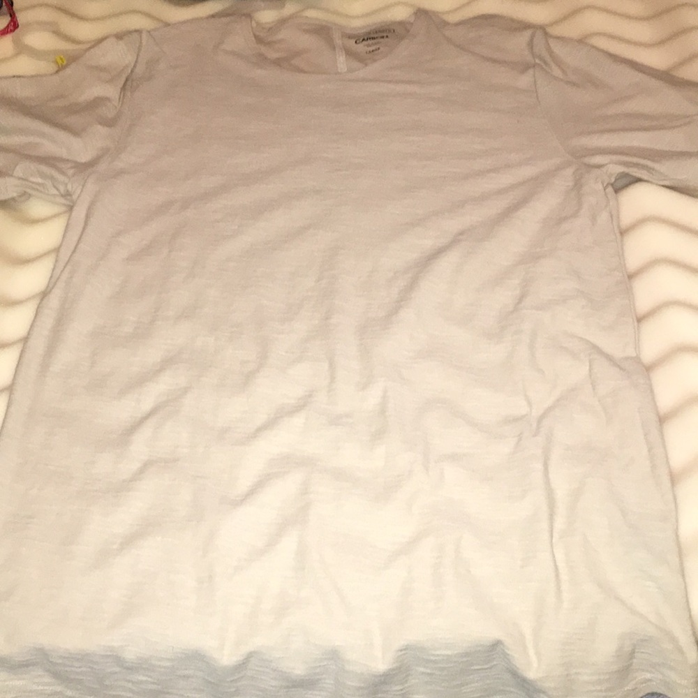 Long style t shirt beige